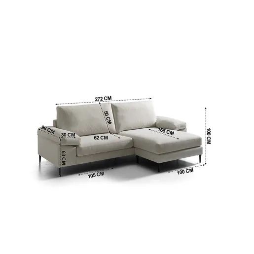 Sofá KATA Chaise Longue Grande