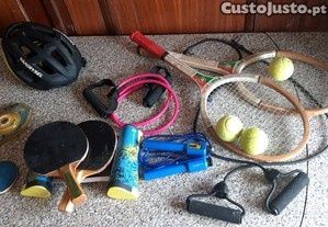 Conjunto de Artigos Desporto Diversos