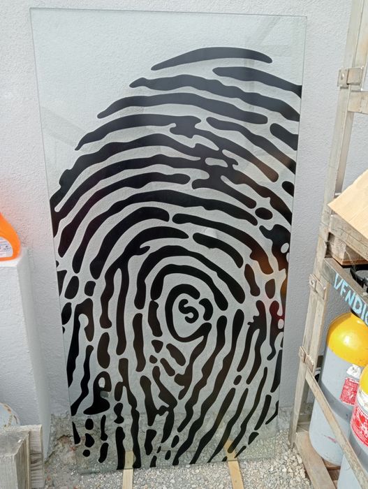 Vidro tampo de mesa ou biombo