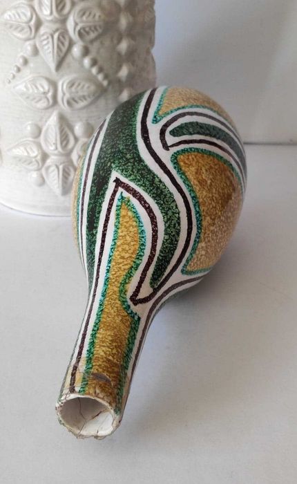 Stary wazon ceramiczny, "Pikasiak" Italy 527/485, Design Vintage