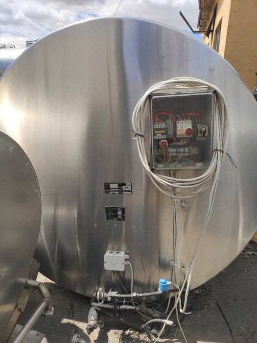 Охолоджувач молока танк 6300л. DRU 63, охладитель молока