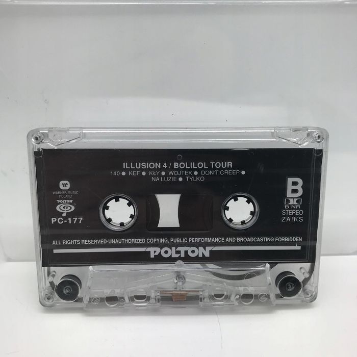 kaseta - illusion - 4 bolilol tour