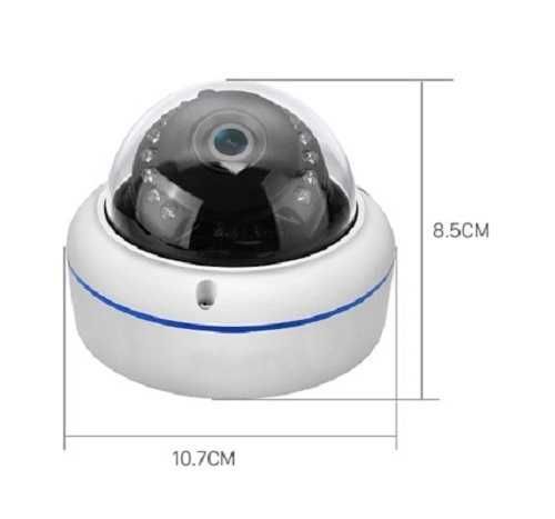 Kopułkowa Bezprzewodowa Kamera Zewnętrzna IP Wifi