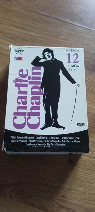 Charlie Chaplin wydana na DVD w serii Kartonowy Klasyk