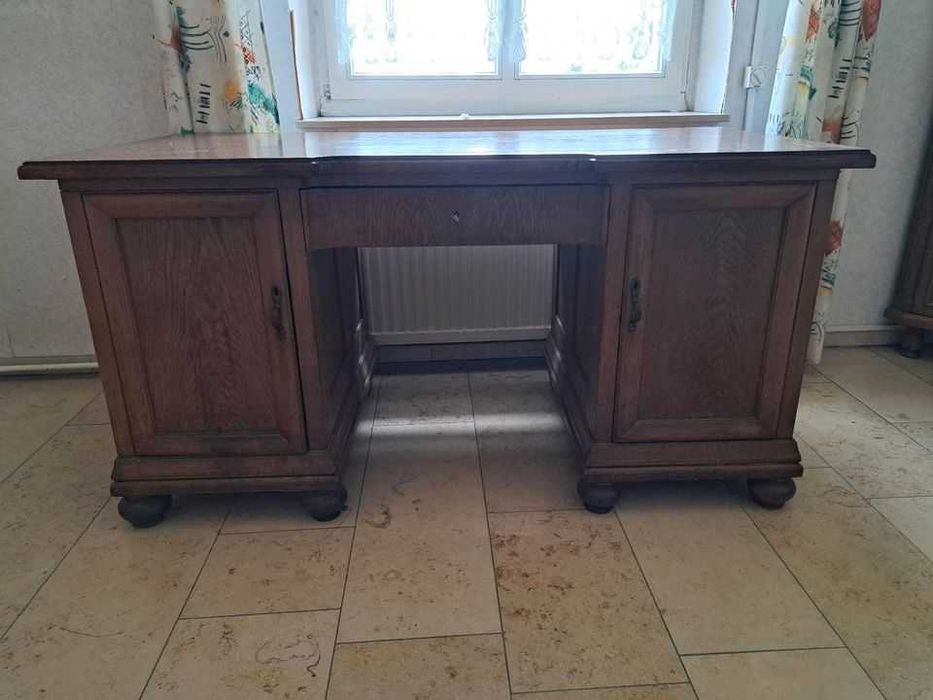 Bardzo ładne stare biurko dębowe antyk stare biurko !!