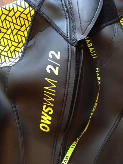 Fato neoprene surf natação águas abertas  triatlo nabaiji  ows 2/2 Decathlon