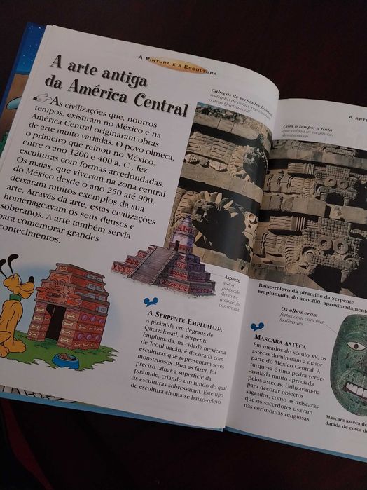 A Pintura e a Escultura (livro didático), Disney