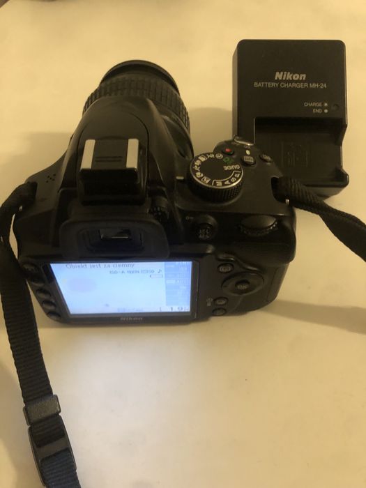 Aparat Lustrzanka Nikon D 3200  24 Mpix Bardzo dobry