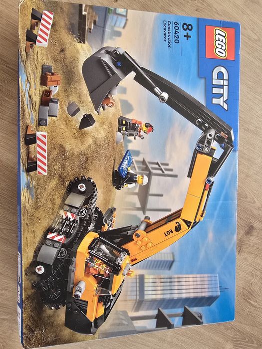 Lego 60420 koparka gąsienicowa