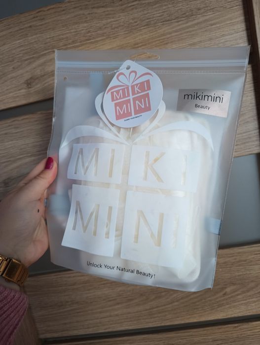 Rękawice do kąpieli mikimini gąbki