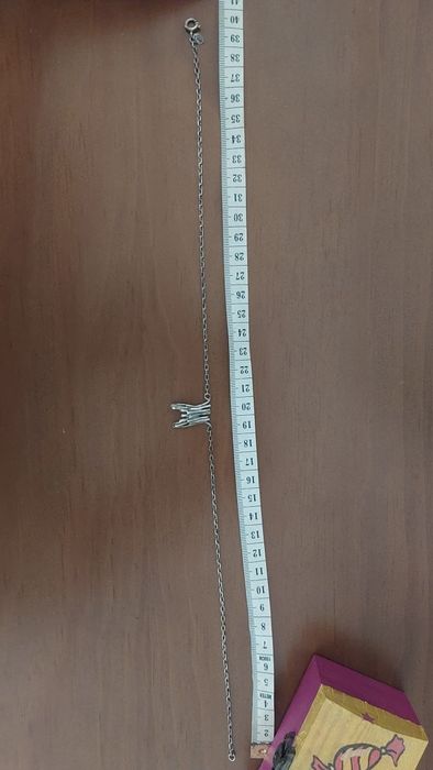 Colar em prata 41cm