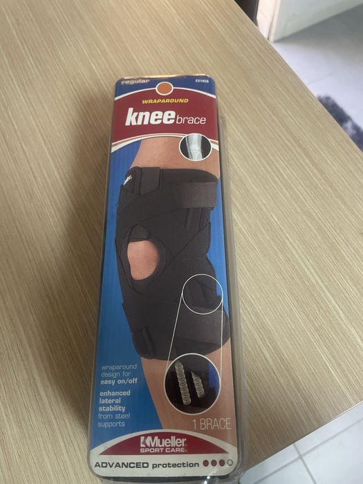 Joelheira e pulso elásticos