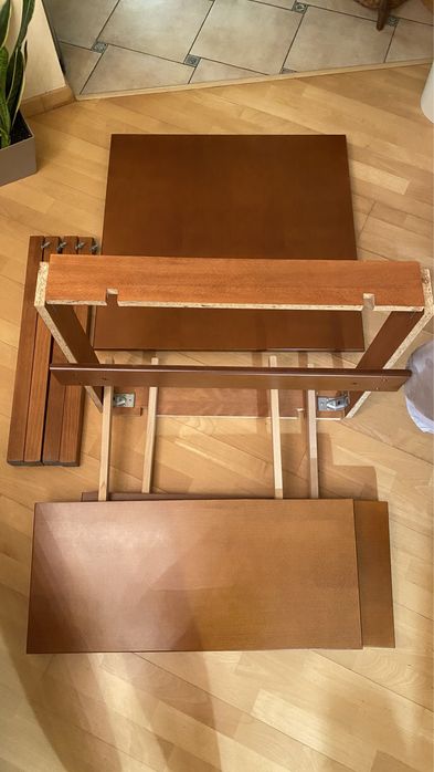 Стол обеденный раздвижной 80х80 / 150х80