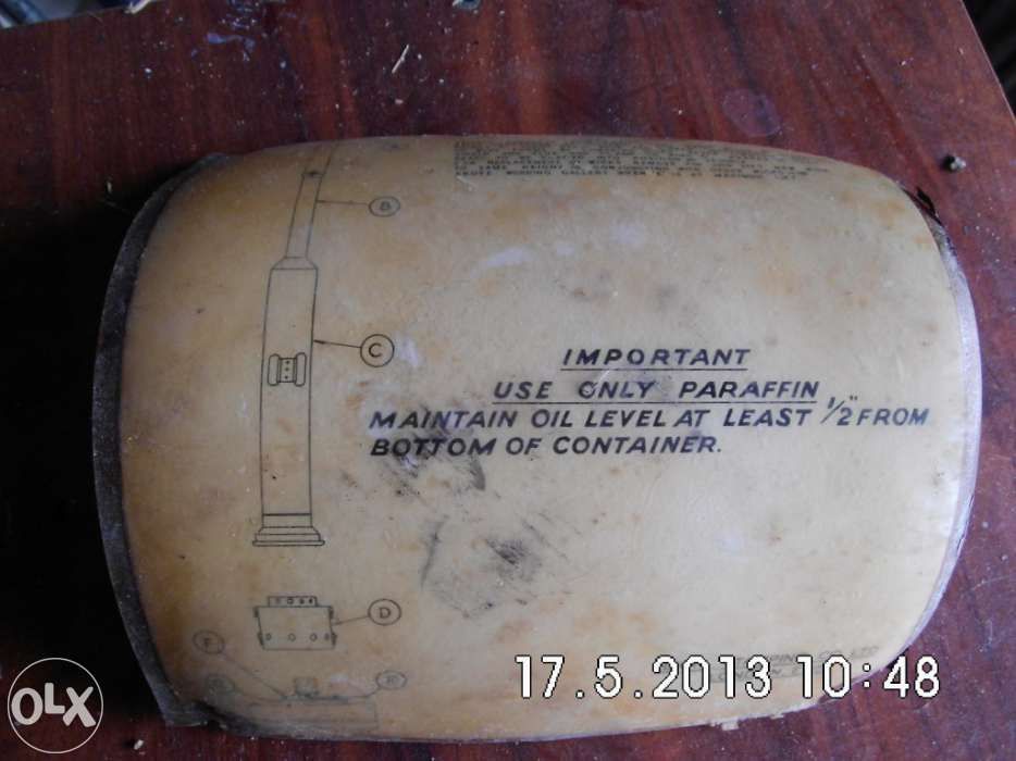 Aquecedor parafina muito antigo e raro