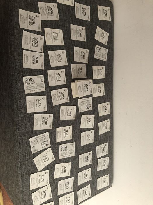 Cromos russia 2018