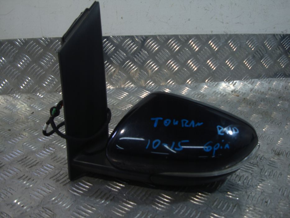 lusterko lewe lc9x 6pin rhd vw touran i lift 10-15