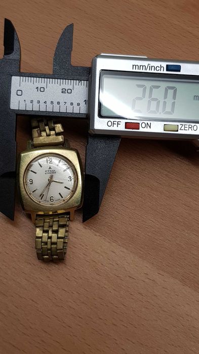 Zegarek vintage *CYMA* Synchron Au