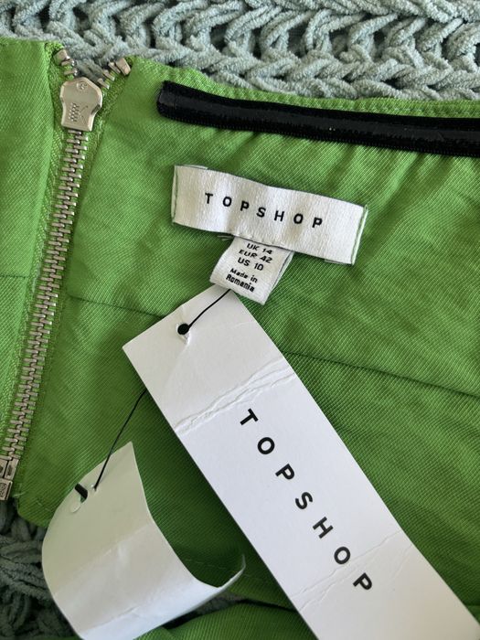 Zielony top topshop nowy z metka super sie prezentuje modny