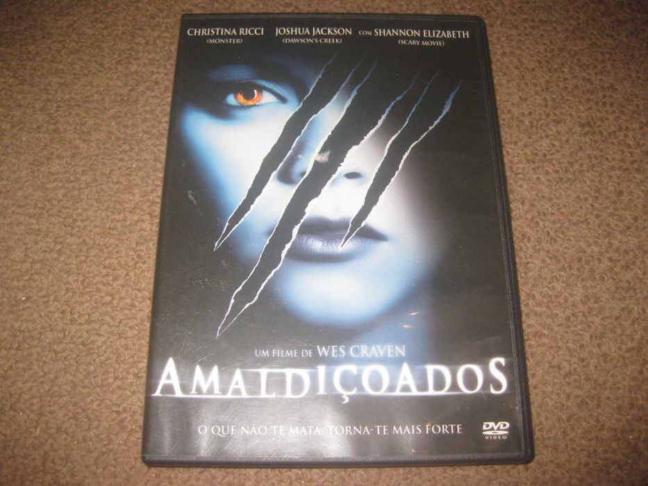 DVD "Amaldiçoados" de Wes Craven