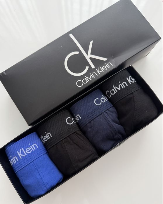 Чоловічі труси Calvin Klein ОРИГІНАЛ - набір 4 шт, розмір М