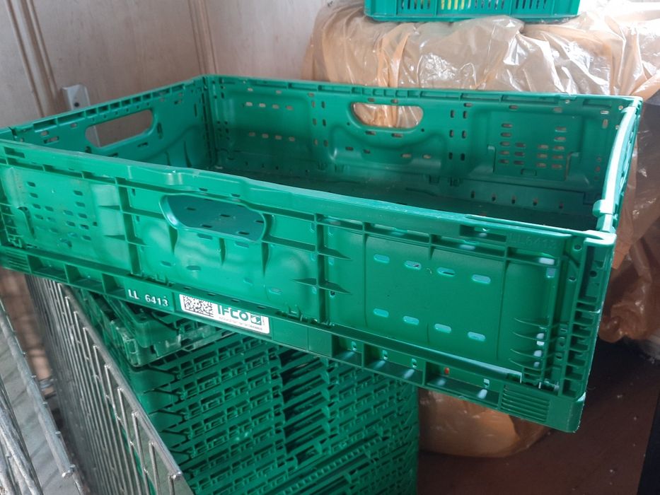 Skrzynki plastikowe do transportu żywności