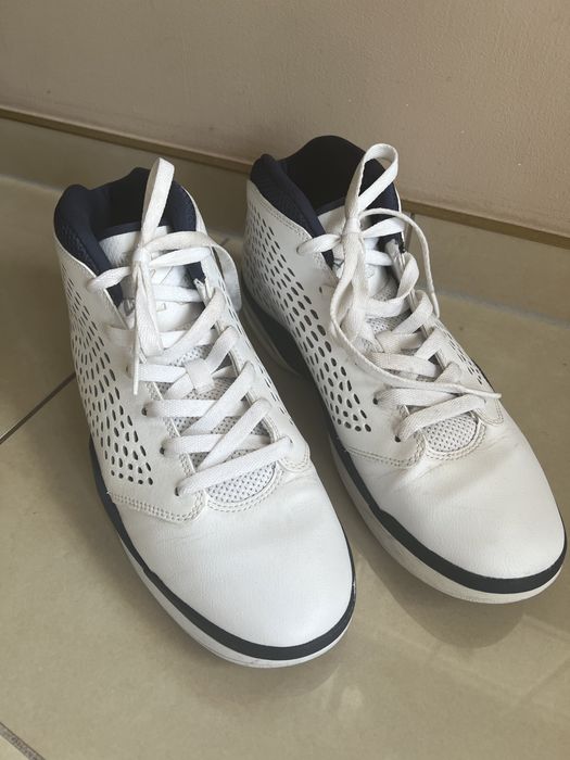 nike air jordan flight 2015 white midnight navy rozm. 43