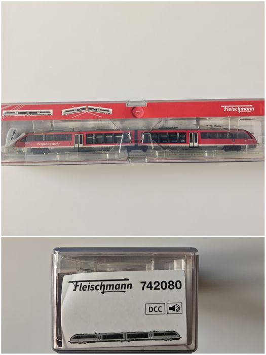 Zespół trakcyjny cyfrowy Fleischmann 742080, skala N 1:160, DCC SOUND