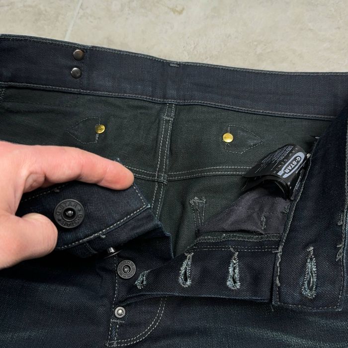 G Star Raw Blades Slim джинси штаны джинсы штани брюки слим фит деним одяг одежда классические прямые зауженые ж стар рав плотные синие скинни