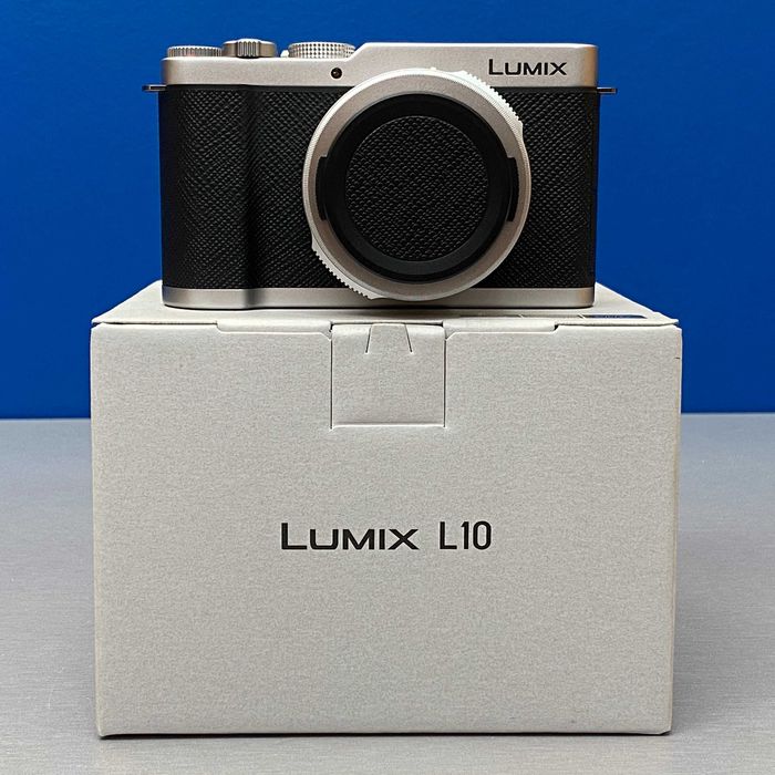 Panasonic Lumix L10 | 20.4MP | Silver | NOVA | 3 ANOS DE GARANTIA