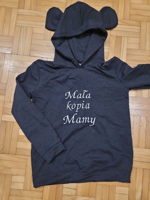 Bluza  z haftem mała kopia mamy
