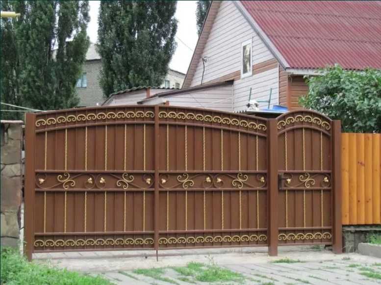 ДЕШЕВО. Ворота и Калитки (распашные, откатные). Забор с профнастила
