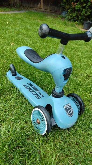 Rowerek biegowy hulajnoga Scoot and Ride chłopiec