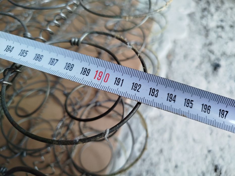 Пружинний блок 193х75х10 см, 2 шт - ідеальний стан
