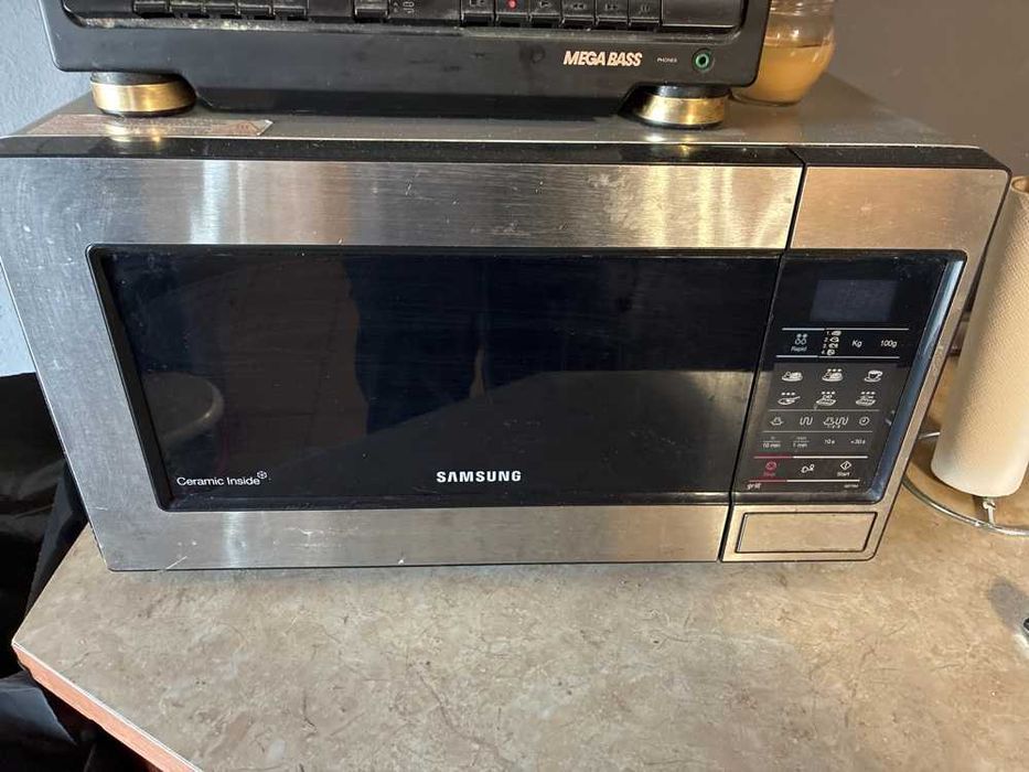 Mikrofalówka Samsung GE73M Inox / Grill / Ceramic Inside