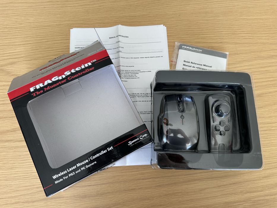 Rato e comando Fragnstein para PC e PS3