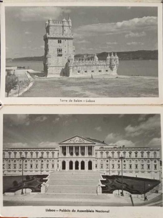 Recordação da Lisboa Antiga em modo de Caderno Extensivel
