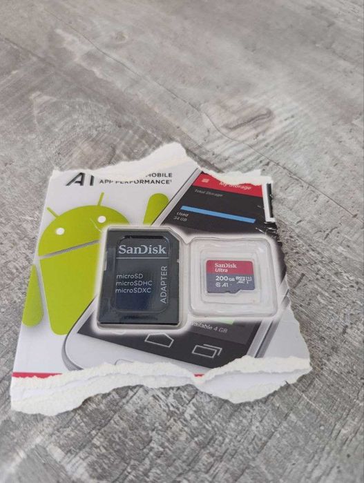Карти пам'яті micro SD 200 Gb