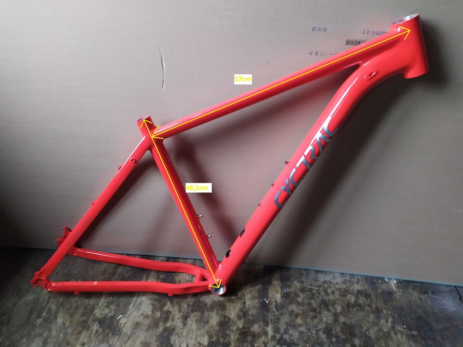 CYCTRAC E5 Pro rama Alu E-bike Roz 19'' , 27,5/29er Nowa Polecam