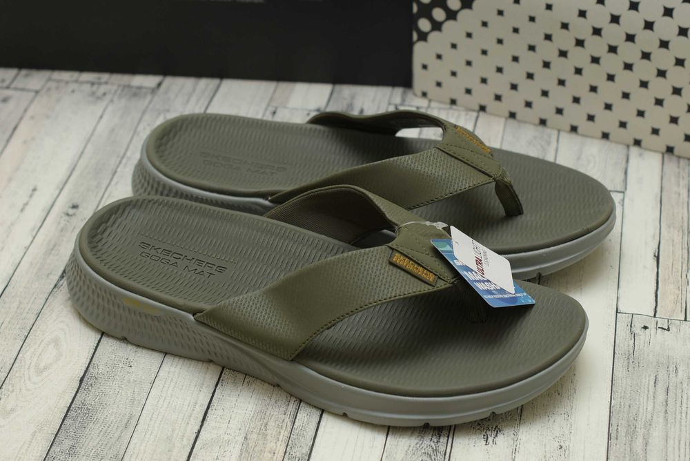 Оригінал! Чоловічі тапочки шлепанцы Skechers Goga Mat