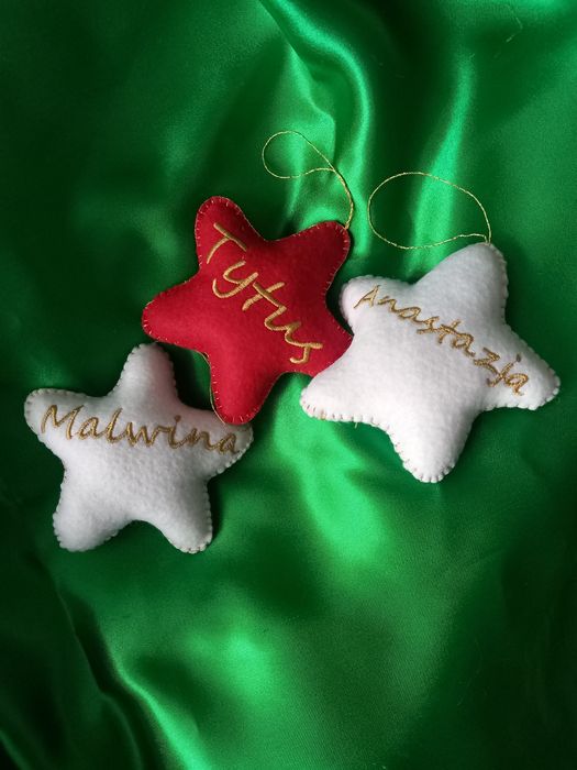 Zawieszka gwiazdka personalizacja, z imieniem