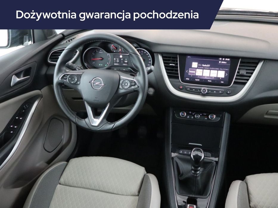 Opel Grandland X 1.2 Turbo, Salon Polska, Serwis ASO, Skóra, Navi, Klimatronic,