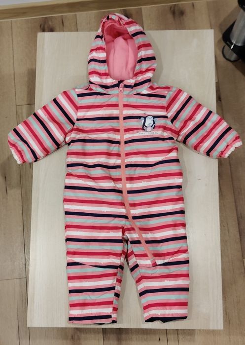 Ciepły zimowy ocieplany kombinezon Lupilu 86