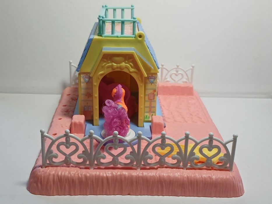 Zestaw miniaturowy domek My Little Pony 1990 rok