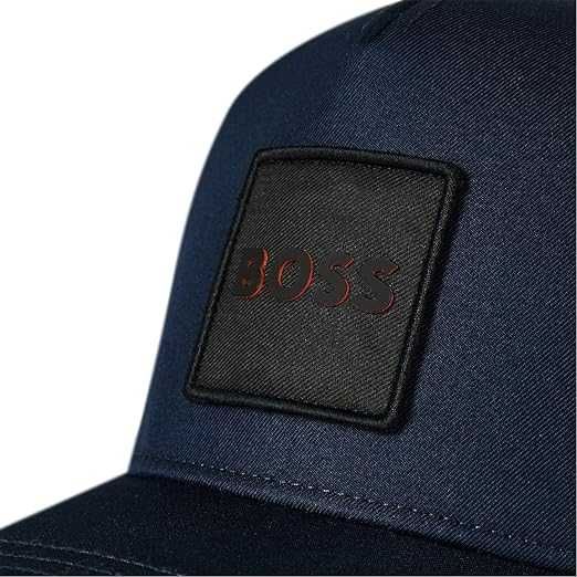 HUGO BOSS męska czapka z daszkiem bejsbolówka NAVY BLU