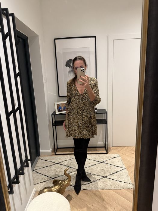 Sikienka ZARA panterka roz XS