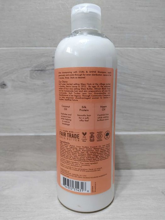 Shea Moisture Curl & Shine Odżywka do włosów kręconych 577 ml