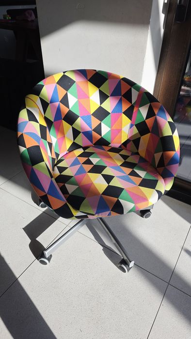 Fotel obrotowy skruvsta ikea b.dobry stan