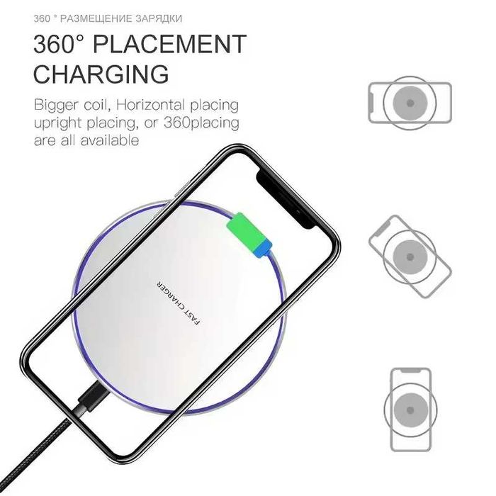Bezprzewodowa ładowarka 30 W do iPhone'a  X Pro Max