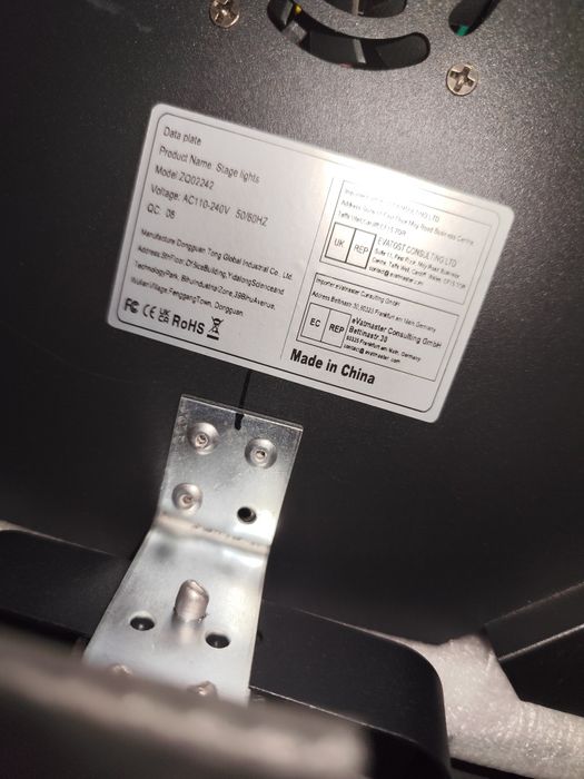 Luz laser de feixe de LED com efeito estroboscópico rotativo 8 Bee Eye