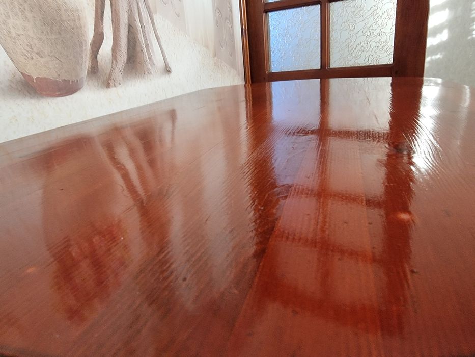 Стіл журнальний кавовий дерево